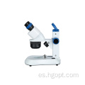 Microscopio binocular de microscopeto estereo WF10x/20 mm